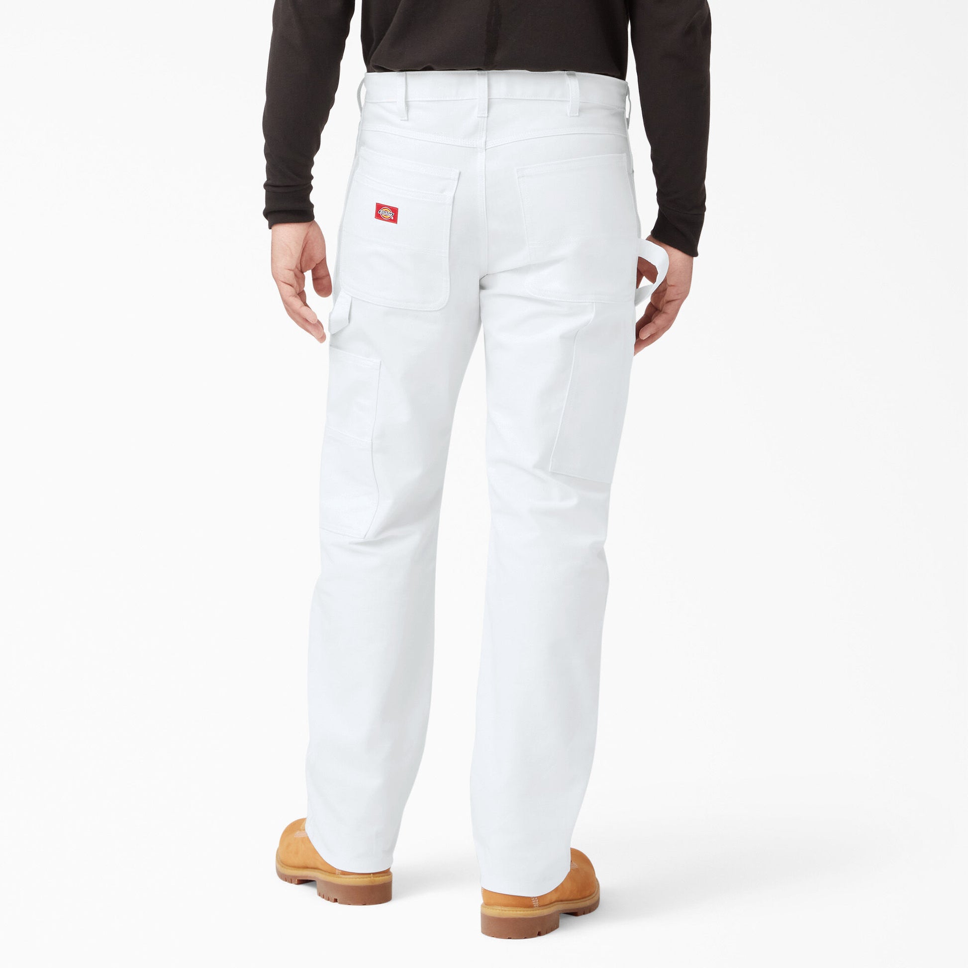 Dickies Relaxed Fit Straight Leg Painter's Pants White
