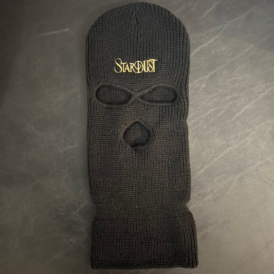Stardust Wanderlust Ski Mask 001 Black / Gold