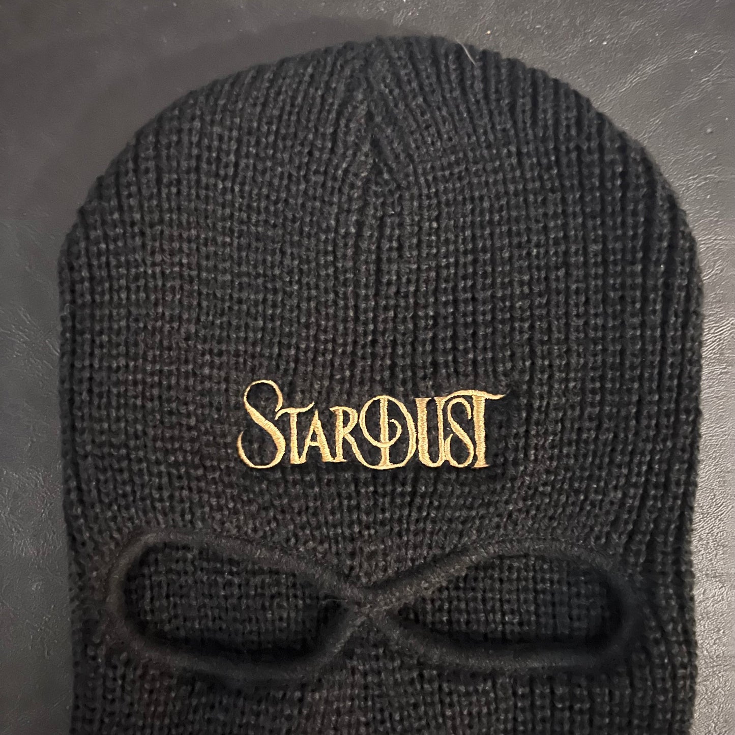 Stardust Wanderlust Ski Mask 001 Black / Gold
