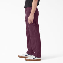 Load image into Gallery viewer, Dickies Stonewashed Duck Carpenter Pants Stonewashed Grape Wine
