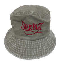 Load image into Gallery viewer, Stardust Devil&#39;s Wanderlust Bucket Hat 001 Stone Washed Khaki / Red
