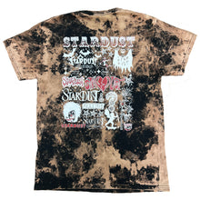 Load image into Gallery viewer, Stardust Anniversary 001 Tee Bleached Black / Red
