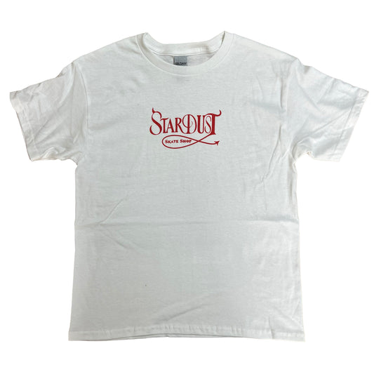 Stardust Devil's Wanderlust Youth Tee 001 White / Red