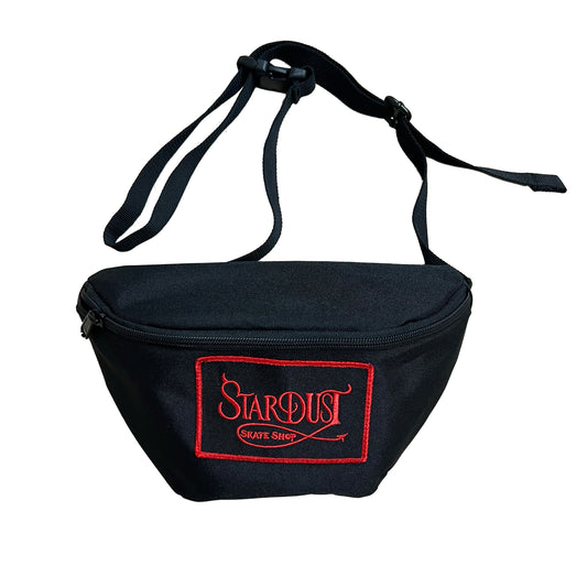 Stardust Devil's Wanderlust Patch Waist Bag Black / Red