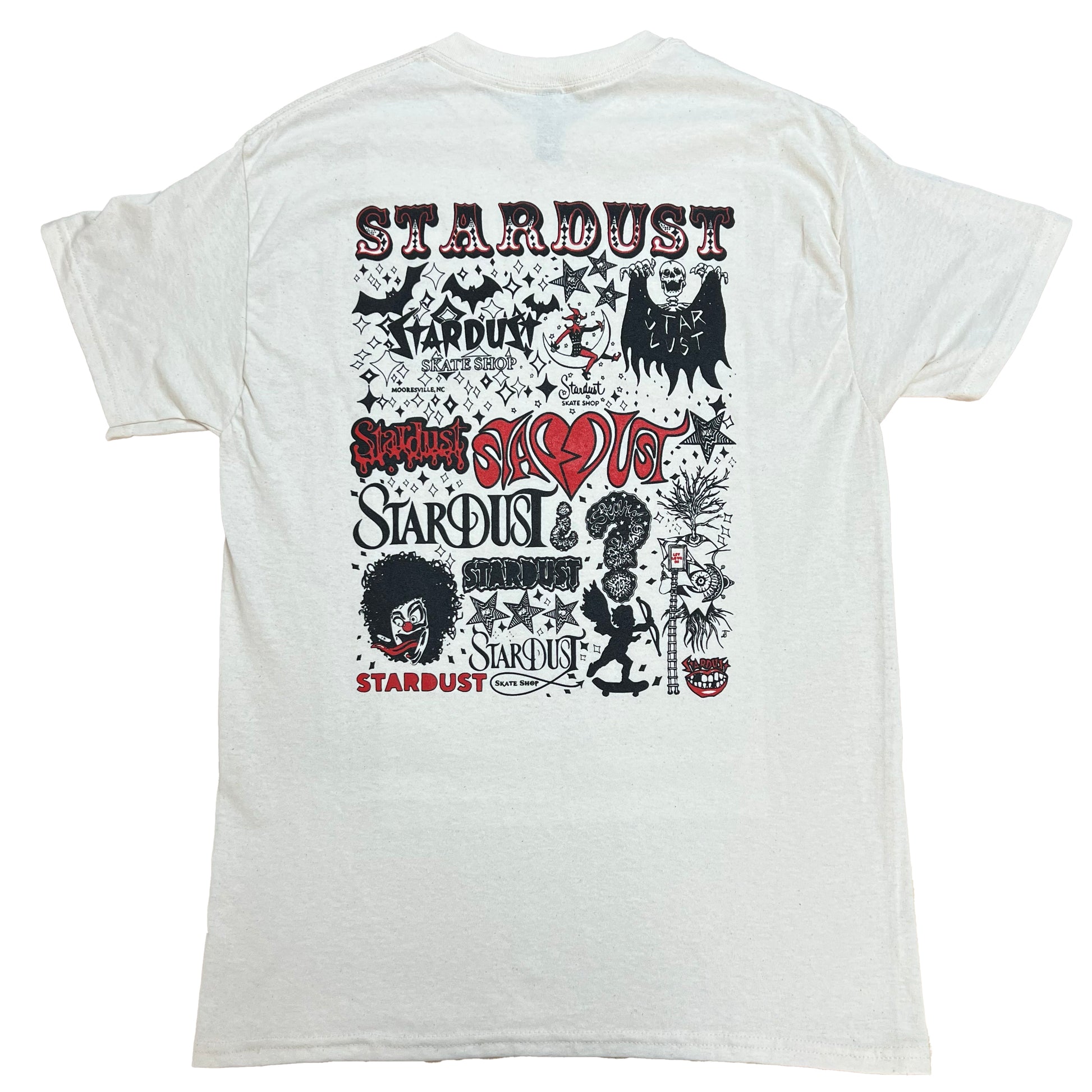 Stardust Anniversary 001 Tee Natural / Red
