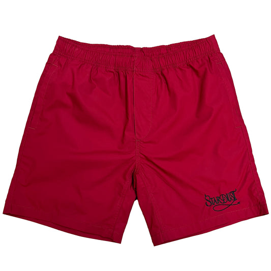 Stardust Devil's Wanderlust Lightweight Hybrid Shorts 001 Cherry Red / Black