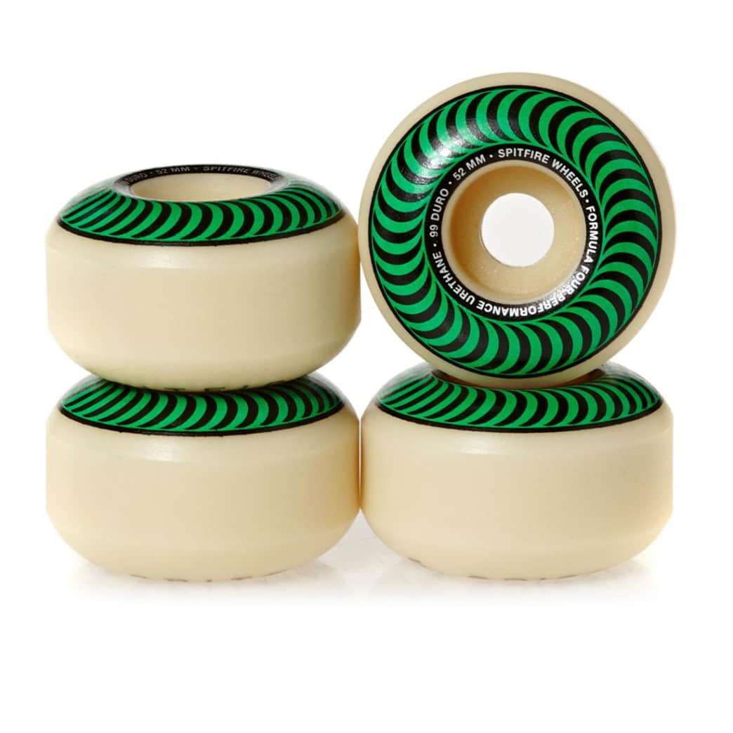 Spitfire Formula Four Classic 52MM 99D Set Of 4 Skateboard Wheels
