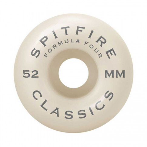 Spitfire Formula Four Classic 52MM 99D Set Of 4 Skateboard Wheels