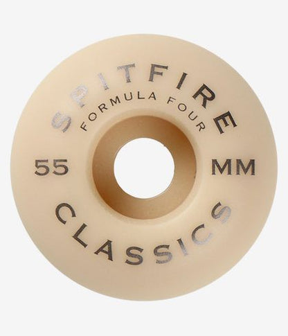 Spitfire Formula Four Classic 55MM 99D Set Of 4 Skateboard Wheels