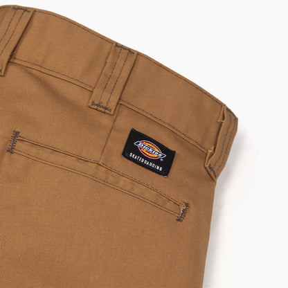 Dickies Skateboarding Double Knee Pant Brown Duck With Contrast Stitch