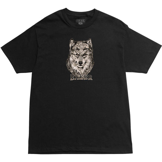 Baker Wolf Tee Black