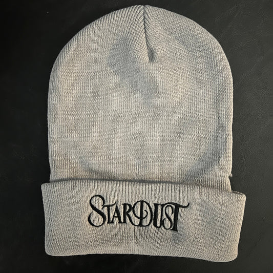 Stardust Wanderlust Cuffed Beanie 001 Light Grey / Black