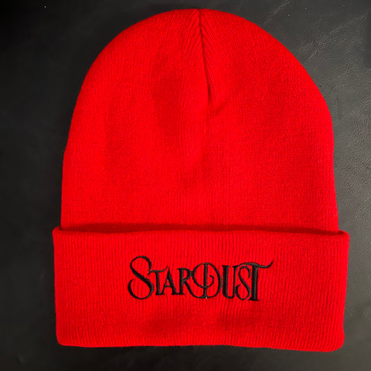 Stardust Wanderlust Cuffed Beanie 001 Red / Black