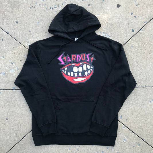 Stardust Skate Shop Teeth Hoody 006 Black