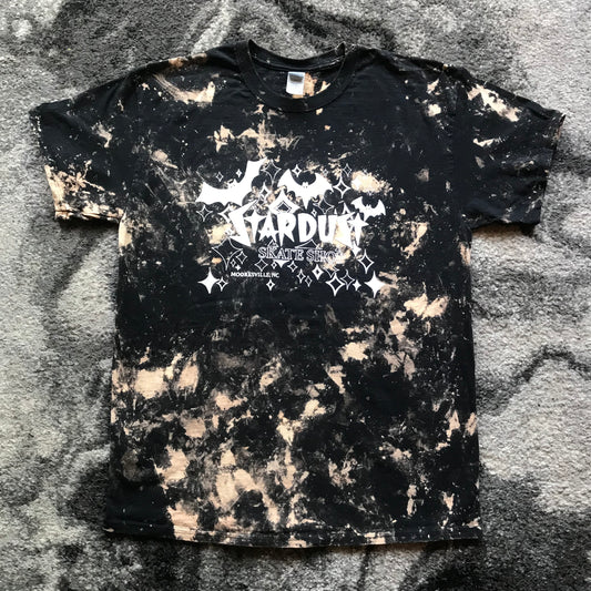 Stardust Skate Shop Casino Bats Tee 003 Bleach / White