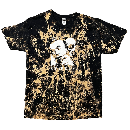 Stardust Amen Tee 017 Bleached Black / White