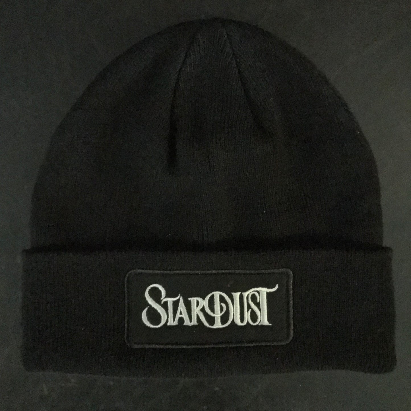 Stardust Skate Shop Wanderlust Patch Beanie 001 Black / Silver 