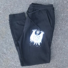 Load image into Gallery viewer, Stardust Skeleton Fleece Sweatpants 001 By Fred Smith Black / White
