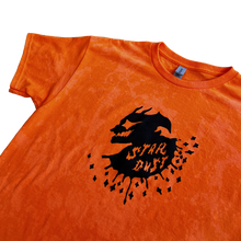 Load image into Gallery viewer, Stardust Devil Man Tee 018 Bleached Safety Orange / Black
