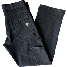 Load image into Gallery viewer, Dickies Skateboarding Regular Fit Utility Jeans Black Denim
