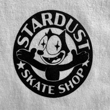 Load image into Gallery viewer, Stardust Skate Shop Felix Tee 012 White / Black
