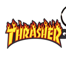 Load image into Gallery viewer, Thrasher Flame Logo Keychain
