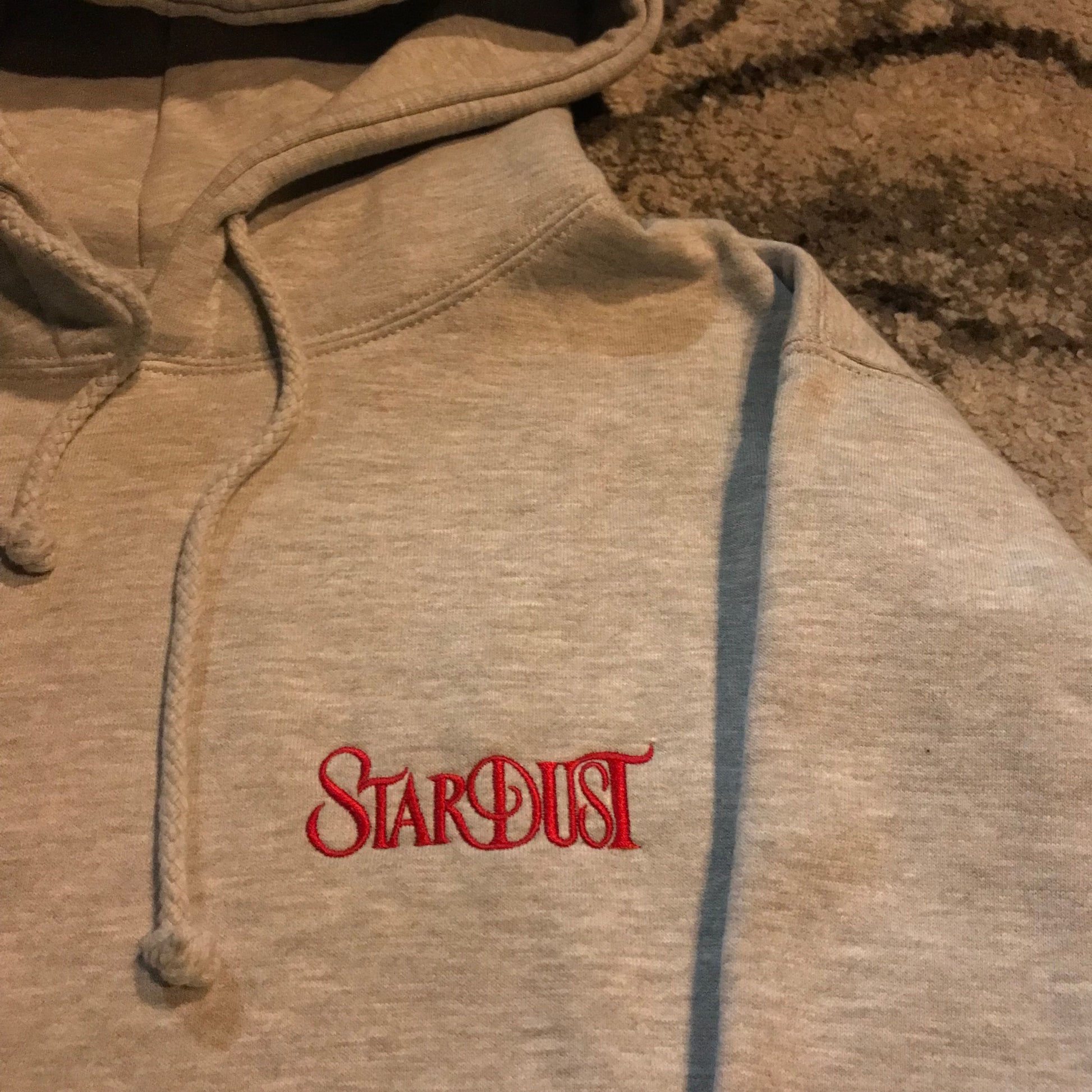 Stardust Skate Shop Wanderlust Hoody 008 Grey Heather / Red 