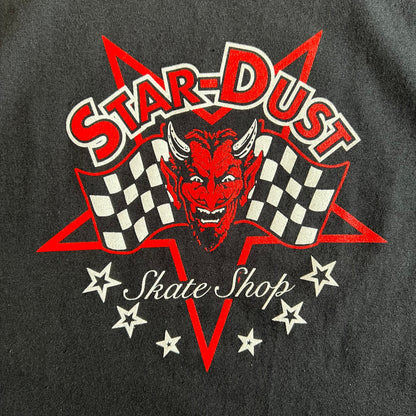 Stardust Skate Shop Red Devil Tee 014 Black