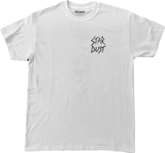 Stardust Skate Shop Tee 007 By Jackson Davis White / Black