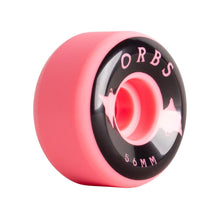 Load image into Gallery viewer, Orbs Specters Solids 56mm 99a Coral Set Of 4 Skateboard Wheels
