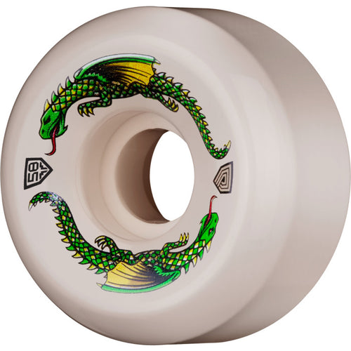 Powell Peralta Dragon Formula Green Dragon Set Of 4 Skateboard Wheels 58mm x 33mm 93a