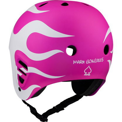 Protec Full Cut Gonz 3 Skate Helmet Mark Gonzales Flames