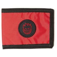 Load image into Gallery viewer, Spitfire Bighead Bi - Fold Wallet Red / Black
