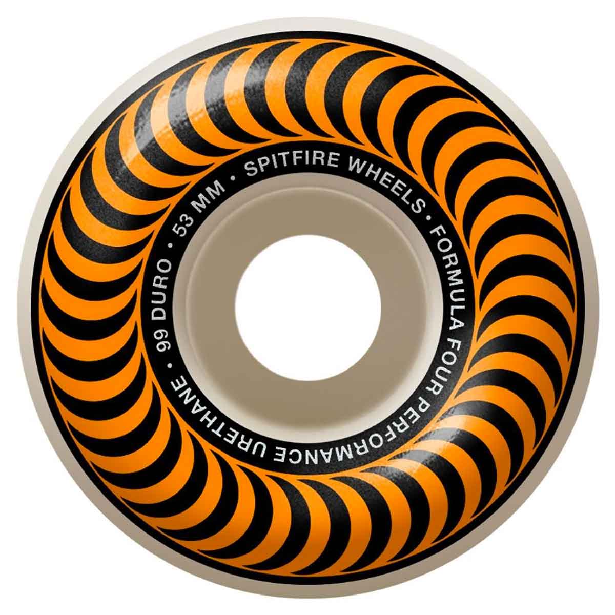 Spitfire Formula Four Classic 53MM 99D Set Of 4 Skateboard Wheels
