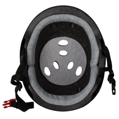 Triple 8 Certified Sweatsaver Helmet Black Rubber