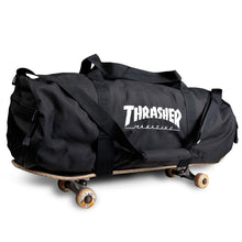 Load image into Gallery viewer, Thrasher Skatebag Duffel Bag With Board Straps Black
