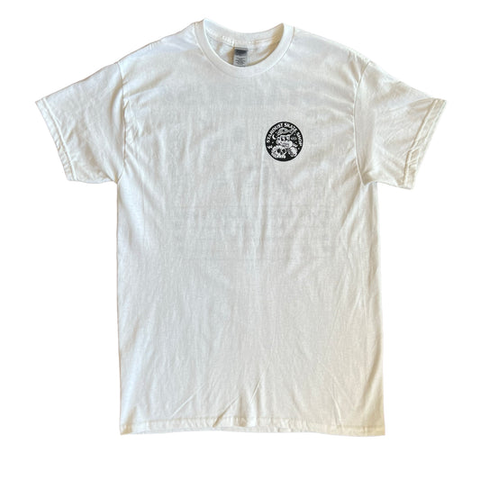 Stardust Skate Shop Tee 011 White / Black